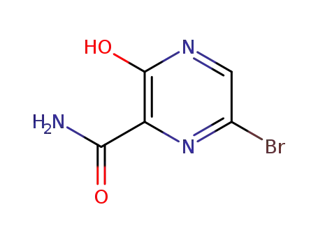 3-hydroxy-6-bromopyrazine-2-carboxamide