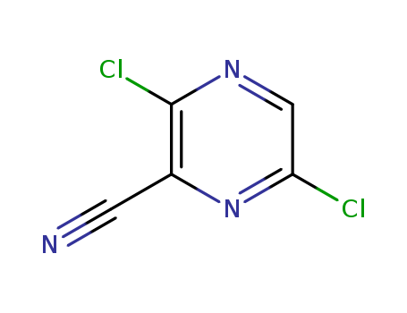 356783-16-9,3,6-Dichloropyrazine-2-carbonitrile,QC-100;2-Pyrazinecarbonitrile,3,6-dichloro;3,6-dichloro-2-pyrazinecarbonitrile;