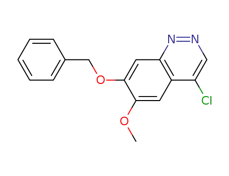 7-(benzyloxy)-4-chloro-6-methoxycinnoline