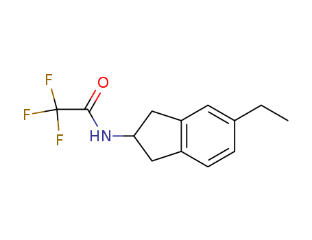 ACETAMIDE, N-(5-ETHYL-2,3-DIHYDRO-1H-INDEN-2-YL)-2,2,2-TRIFLUORO-
