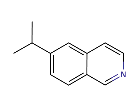 Molecular Structure of 790304-84-6 (Isoquinoline, 6-(1-methylethyl)- (9CI))