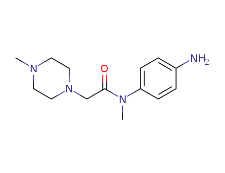N-[(4-methyl-piperazin-1-yl)methylcarbonyl]-N-methyl-p-phenylendiamine