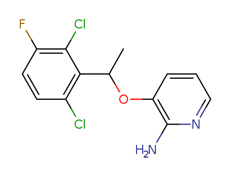 3-(1-(2,6-dichloro-3-fluorophenyl)ethoxy) pyridin-2-amine