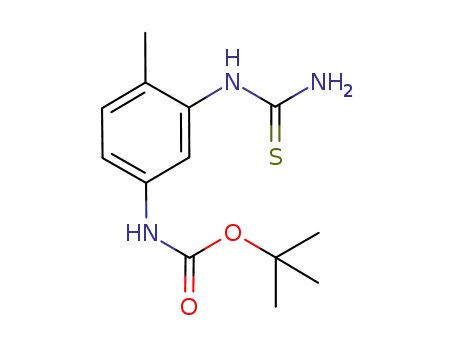 N-(2-methyl-5-tert-butoxycarbonylamino)phenyl-thiourea
