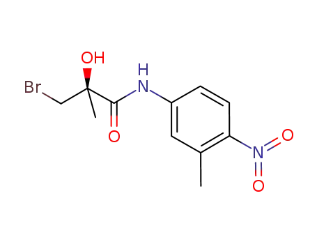 (2R)-3-bromo-2-hydroxy-2-methyl-N-(3-methyl-4-nitrophenyl)propionamide