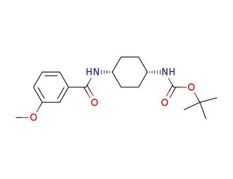 cis-[4-(3-methoxy-benzoylamino)-cyclohexyl]-carbamic acid tert-butyl ester