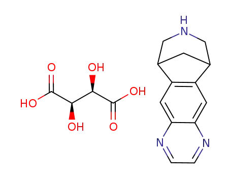 Molecular Structure of 375815-87-5 (Varenicline tartrate)