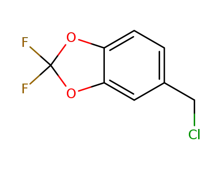 Molecular Structure of 476473-97-9 (5-(chloromethyl)-2,2-difluorobenzo[d][1,3]dioxole)