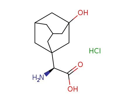 Tricyclo[3.3.1.13,7]decane-1-acetic acid, a-amino-3-hydroxy-, hydrochloride, (aS)-(865999-64-0)
