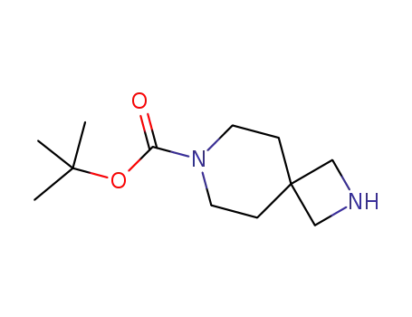 Molecular Structure of 896464-16-7 (tert-Butyl 2,7-diazaspiro[3.5]nonane-7-carboxylate)