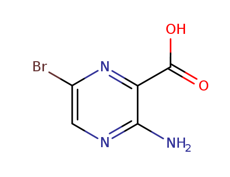 3-Amino-6-bromopyrazine-2-carboxylic acid