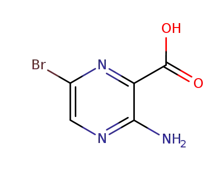 3-amino-6-bromo-pyrazine-2-carboxylic acid