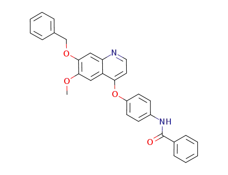 N-[4-(7-benzyloxy-6-methoxy-quinolin-4-yloxy)-phenyl]-benzamide