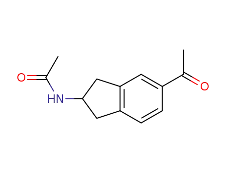 N-(5-acetyl-2,3-dihydro-1H-inden-2-yl)acetamide