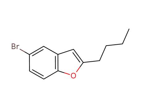 Molecular Structure of 497225-66-8 (5-BroMo-2-butyl-benzofuran)