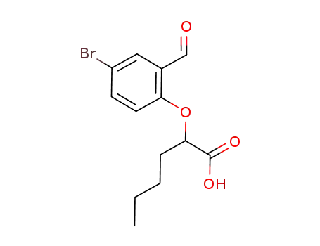 Hexanoic acid, 2-(4-bromo-2-formylphenoxy)-