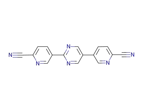 2,5-bis-(2'-cyanopyridin-5'-yl)-pyrimidine