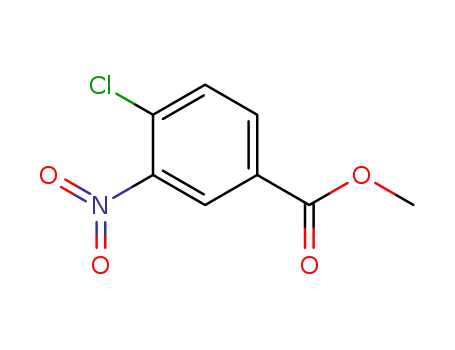 Molecular Structure of 14719-83-6 (Methyl 4-chloro-3-nitrobenzoate)