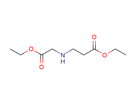 Molecular Structure of 3783-61-7 (b-Alanine, N-(2-ethoxy-2-oxoethyl)-, ethyl ester)