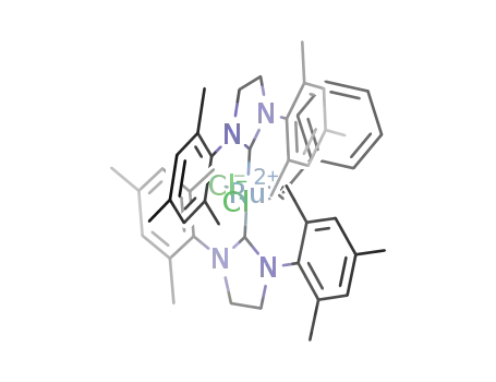 bis[1,3-bis(2,4,6-trimethylphenyl)-2-imidazolidinylidene]dichloro(phenylmethylene)ruthenium(II)