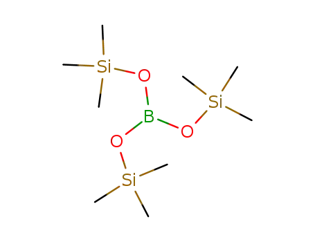 Molecular Structure of 4325-85-3 (TRIS(TRIMETHYLSILOXY)BORON)