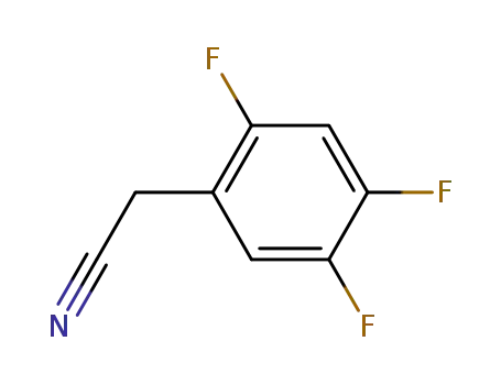 Molecular Structure of 220141-74-2 (2,4,5-Trifluorophenylacetonitrile)