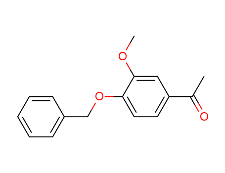 1-(3-methoxy-4-phenylmethoxyphenyl)ethanone cas no. 1835-11-6 98%