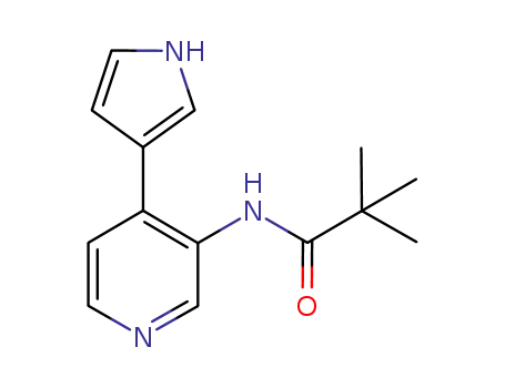 N-[4-(1H-pyrrol-3-yl)pyridin-3-yl]pivalamide