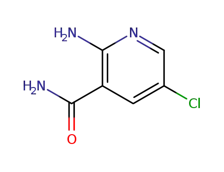 2-amino-5-chloropyridine-3-carboxamide