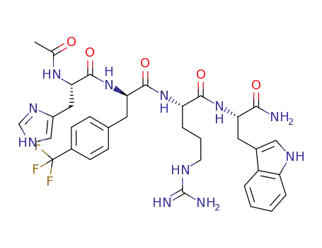 Ac-His-DPhe(pCF3)-Arg-Trp-NH2