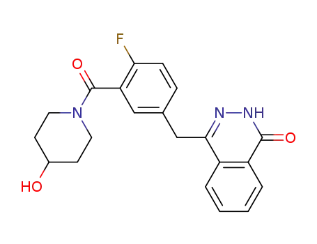 4-(4-fluoro-3-(4-hydroxypiperidine-1-carbonyl)benzyl)phthalazin-1(2H)-one