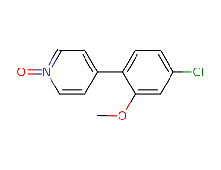 4-(4-chloro-2-methoxyphenyl)pyridine 1-oxide
