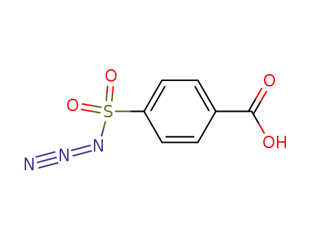 Molecular Structure of 17202-49-2 (4-CARBOXYBENZENESULFONYL AZIDE)