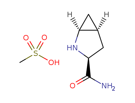 2-Azabicyclo[3.1.0]hexane-3-carboxamide, (1S,3S,5S)-,monomethanesulfonate