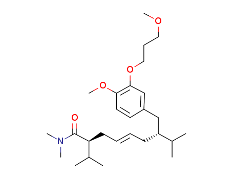 4-Nonenamide, 7-[[4-methoxy-3-(3-methoxypropoxy)phenyl]methyl]-N,N,8-trimethyl-2-(1- methylethyl)-, (2S,4E,7R)-