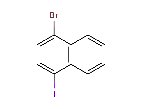 Molecular Structure of 63279-58-3 (1-Bromo-4-iodonaphthalene)