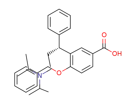 3-[(1R)-3-[Bis(1-methylethyl)amino]-1-phenylpropyl]-4-(phenylmethoxy)benzoic acid