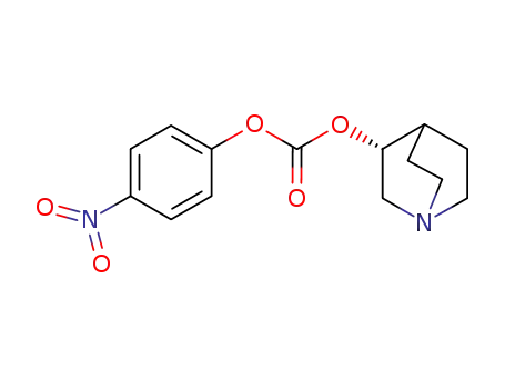 (3R)-1-azabicyclo[2.2.2]oct-3-yl 4-nitrophenyl carbonate