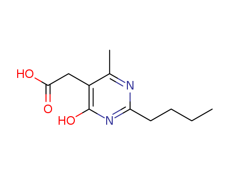 2-Butyl-1,6-Dihydro-4-Methyl-6-Oxo-5-Pyrimidineacetic Acid