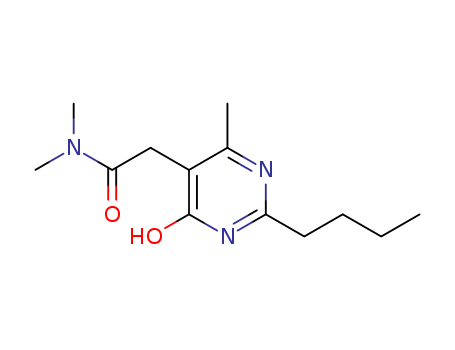 1315478-13-7,2-(2-butyl-4-hydroxy-6-MethylpyriMidin-5-yl)-N,N-diMethylacetaMide,2-Butyl-1,6-dihydro-N,N,4-trimethyl-6-oxo-5-pyrimidineacetamide;