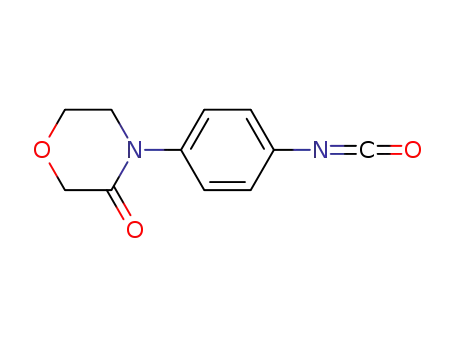 4-(4-Isocyanatophenyl)Morpholin-3-one   (4-(4-isocyanatophenyl)-3-Morpholinone)
