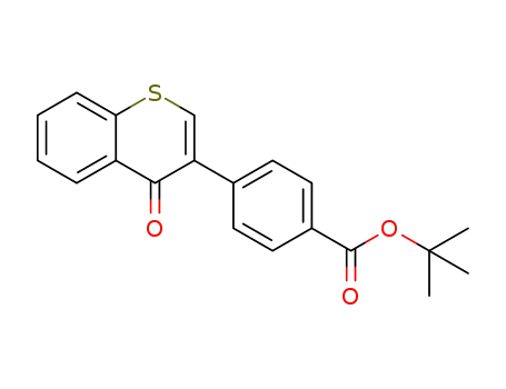 tert-butyl 4-(4-oxo-4H-thiochromen-3-yl)benzoate