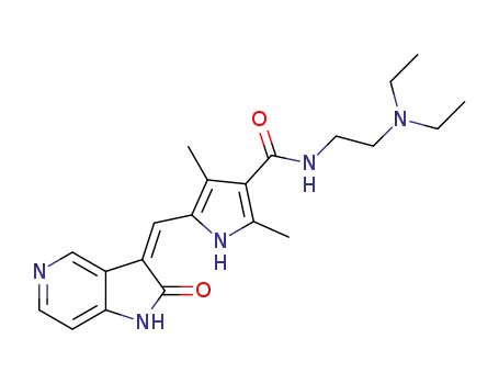 (Z)-N-(2-(diethylamino)ethyl)-2,4-dimethyl-5-((2-oxo-1H-pyrrolo[3,2-c]pyridin-3(2H)-ylidene)methyl)-1H-pyrrole-3-carboxamide