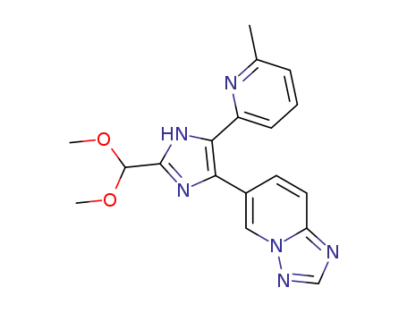 6-(2-(dimethoxymethyl)-5-(6-methylpyridin-2-yl)-1H-imidazol-4-yl)-[1,2,4]triazolo[1,5-a]pyridine