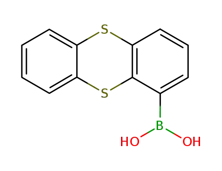 Molecular Structure of 108847-76-3 (THIANTHRENE-1-BORONIC ACID)