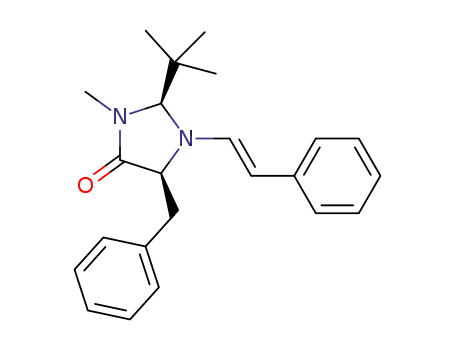 (2S,5S)-5-benzyl-2-(tert-butyl)-3-methyl-1-((E)-styryl)imidazolidin-4-one