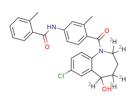 N-(4-(7-chloro-2,3-dihydro-5-hydroxy-2,2,4,4,5-pentadeutero-1H-benzo[b]azepine-1-carbonyl)-3-methylphenyl)-2-methylbenzamide