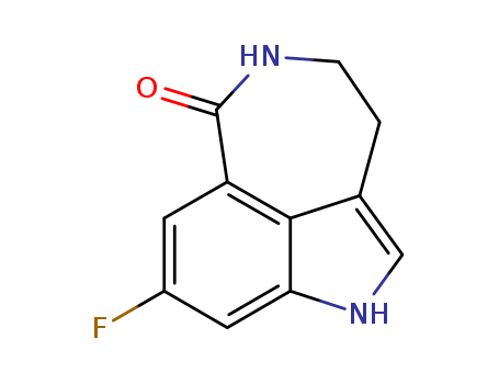 8-Fluoro-4,5-dihydro-1H-azepino[5,4,3-cd]indol-6(3H)-one