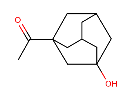 Molecular Structure of 39917-38-9 (1-(3-HYDROXY-ADAMANTAN-1-YL)-ETHANONE)