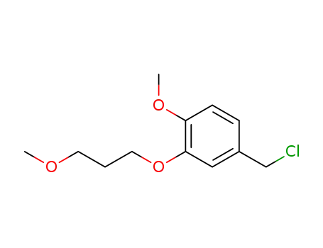 4-chloromethyl-1-methoxy-2-(3-methoxypropoxy)-benzene